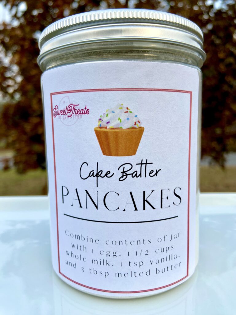 Cake Batter Dry Pancake Mix